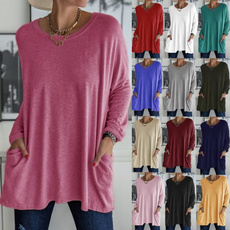 Fashion, femaleclothe, Long Sleeve, looseblouse