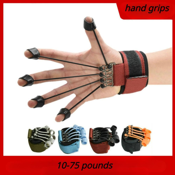 1 set of grip strength enhancer, 10-75 pounds grip strength, portable ...