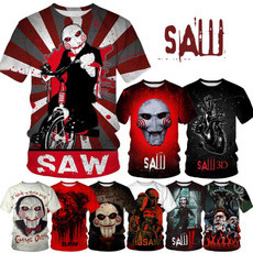 Fashion, Horror, unisexshortsleeve, short sleeves