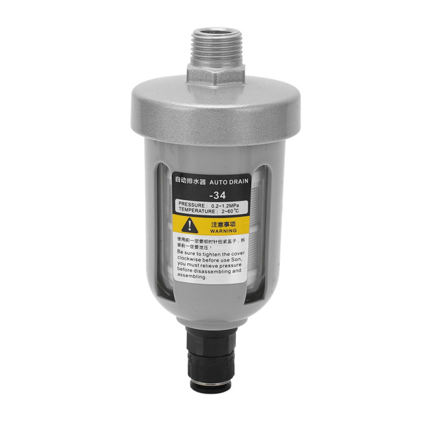 Automatic Drainer DN15 Inlet Pneumatic Translucent Series Filter