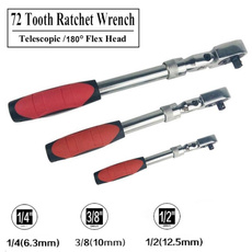 72tooth, Steel, telescopicratchetwrench, wrenchsocket