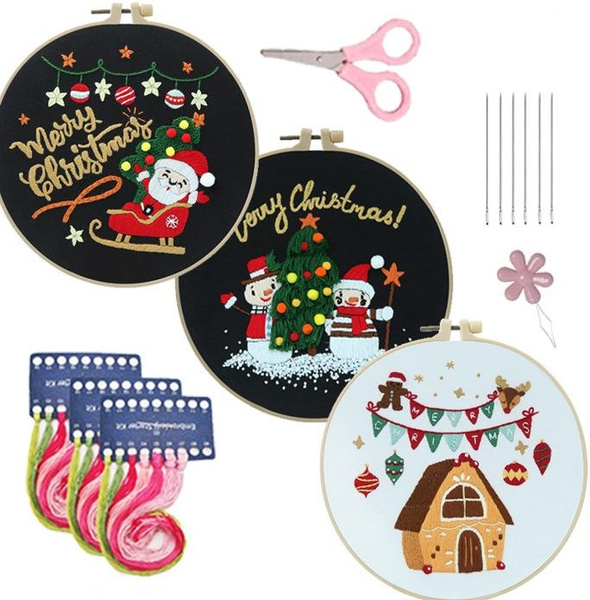 Christmas Collection Embroidery Starter Kit
