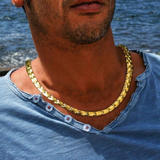 Men's Fashion, Jewelry, gold, Necklace