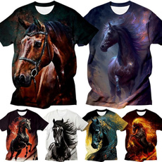 Funny, horse, Fashion, animal print