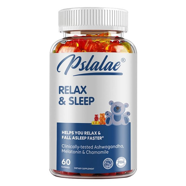 Contains Chamomile and Ashwagandha Sleep Aid, Improve Sleep Quality