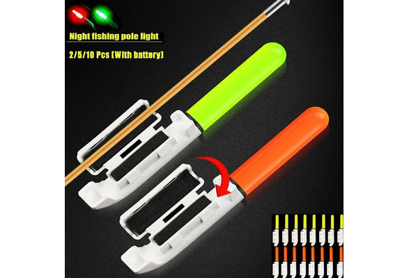 Fishing Electronic Rod Luminous Stick Light LED Removable Without Night  Battery Waterproof Plastic Tackle Tackle Float