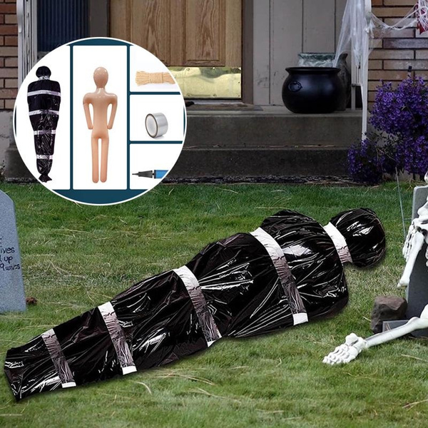 Halloween Decorations Dead Corpse Scary Outdoor Hanging Death Victim ...