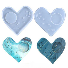 mould, Heart, casting, Silicone