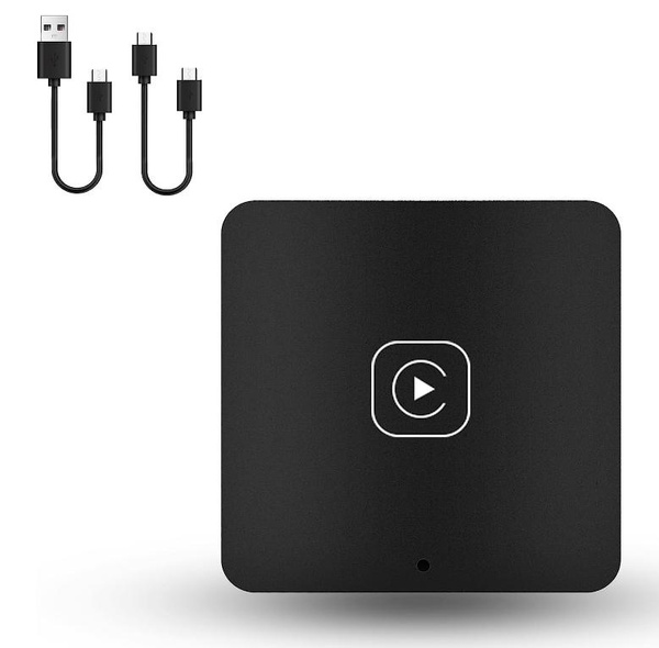thumbnail image 2 of 2026 Upgrade 3 In 1 Wireless Carplay Mirror Link Adapter For IPhone/Apple/Android Phone To Car Screen, Auto Connect, Dual 2.4/5GHz WiFi And Bluetooth 5.0, Wired To Wireless (for IPhone 2 of 11