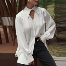 blouse, white blouse, Moda, Manga