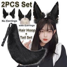 cute, Halloween, foxtail, decoration