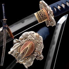 Steel, Samurai, katana, sword