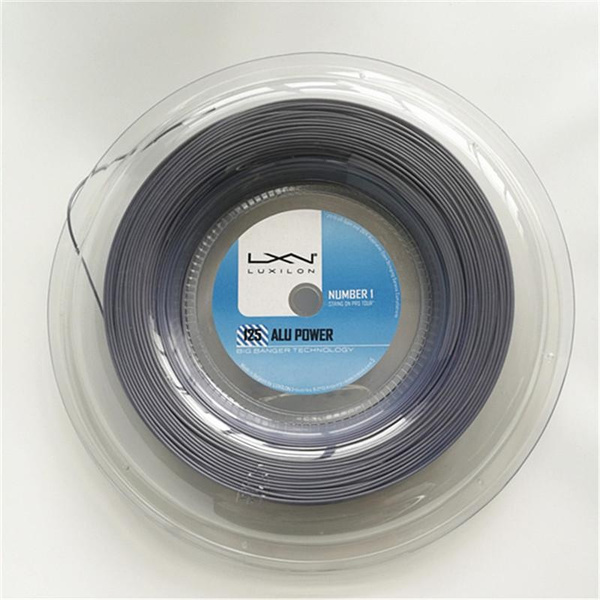 Top Sale Big Banger luxilon tennis string reel polyester Grey color smooth