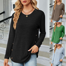 blouse, autumnwinter, Plus Size, Shirt