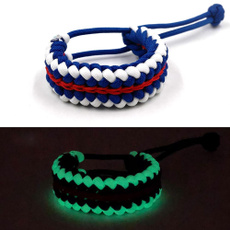 Hiking, Jewelry, thickwovenbracelet, Survival