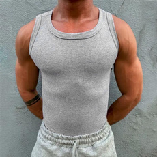 Summer, Ropa interior, Round neck, Tank