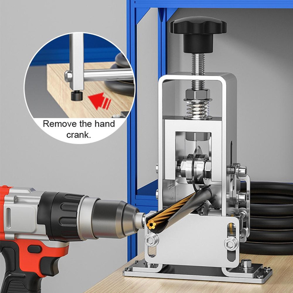 Wire Stripper Manual Wire Stripping Tool Electric Peeling Machine HandCrank R8Q8 Wire Stripper Manual Wire Stripping Tool Electric Peeling Machine HandCrank R8Q8