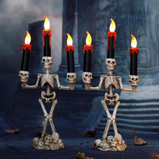 ghost, decoration, lights, Skeleton