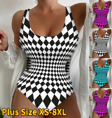 Tallas grandes, Simple, Bathing Suits For Women, swimsuits plus sizes