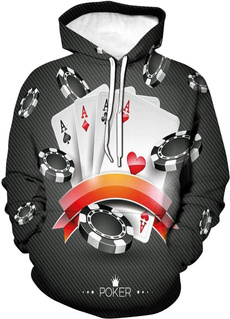 Poker, stylishandwarm, casinolifestyle, Long Sleeve