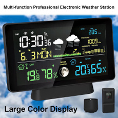 electronicweatherstation, weather forecast, Clock, environmentmeter