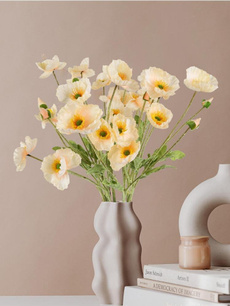 artificialpoppyflower, fauxpoppyflower, Flowers, Home Decor