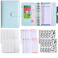 a6notebook, accountbook, Office, PU Leather
