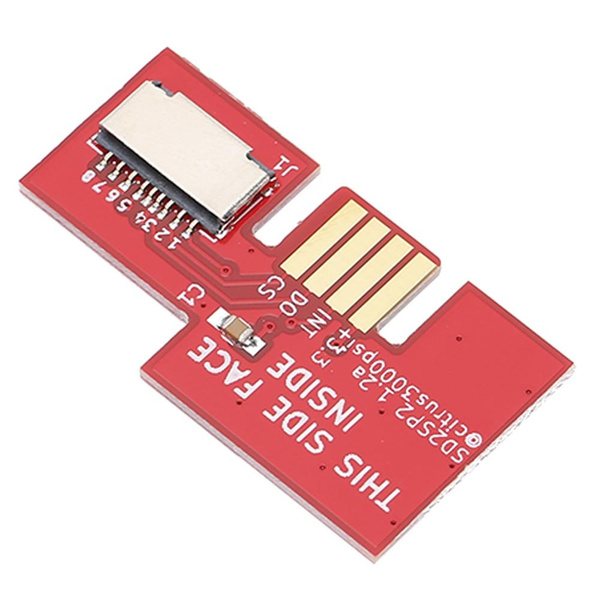 (Red)Card Reader Micro Memory Card Reader PCB Motherboard Portable