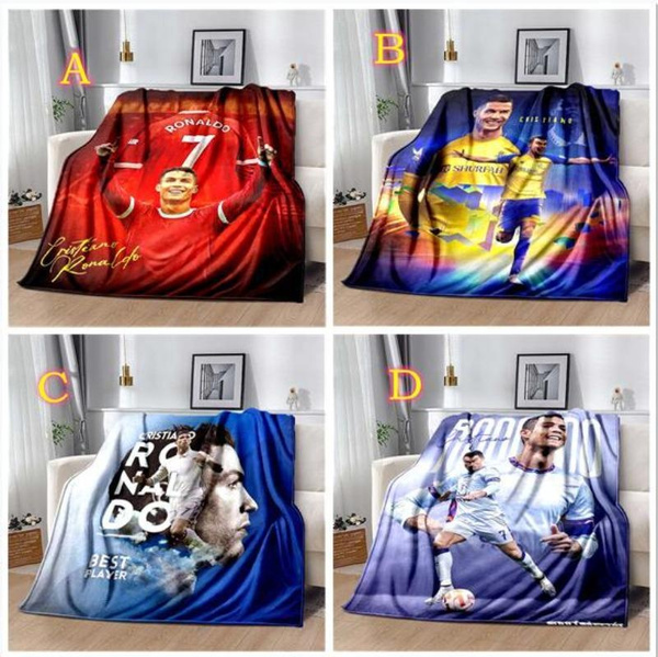 Ronaldo CR7 Football The Best Player Blanket,bed Sofa Bedroom Living ...