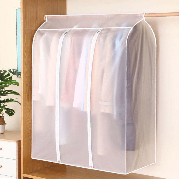 Hanging Garment Bags for Closet Storage Large Hanging Garment Clothes ...