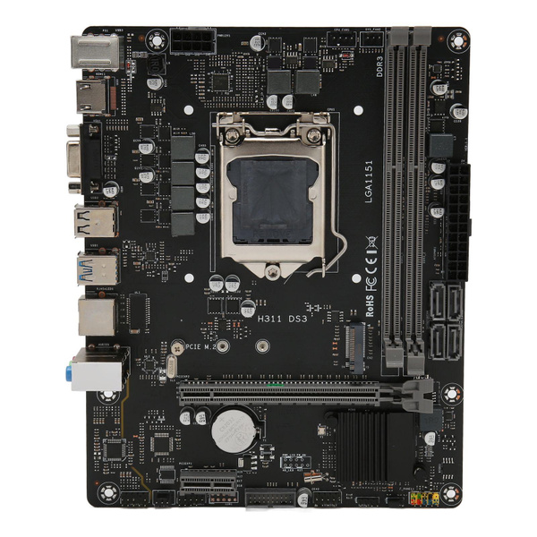 DDR3 LGA 1151 Motherboard, H311 USB 3.0 ATX Motherboard LGA 1151 ...