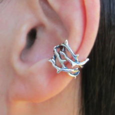 Sterling, Fashion, punk earring, Earring