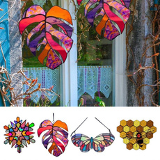 butterfly, jewelrypendant, hummingbirdwindowhanging, Glass