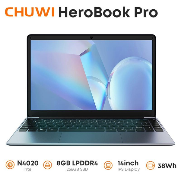 CHUWI HeroBook Pro con 9h de autonomía y 1,39kg por SOLO 168