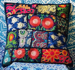 Home Decor, patchworkcushion, Handmade, Pillowcases