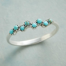 Sterling, Turquoise, Fashion, wedding ring
