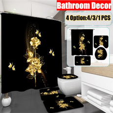 butterfly, Home Decor, gold, Waterproof