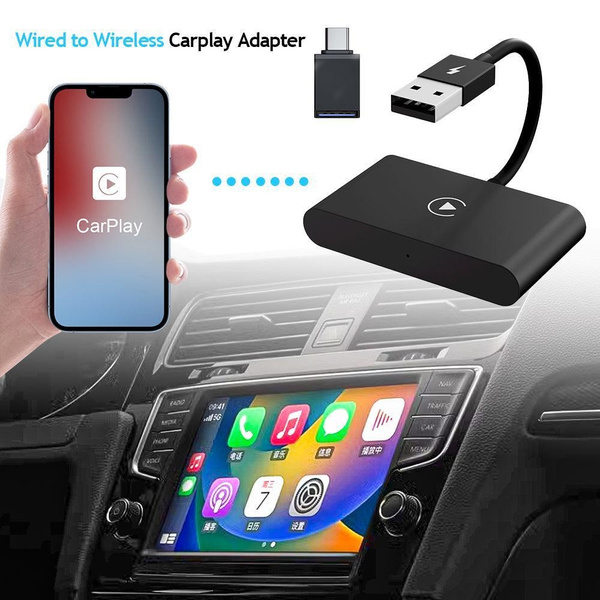 Wireless Carplay Adapter for Apple Wired to Wireless CarPlay
