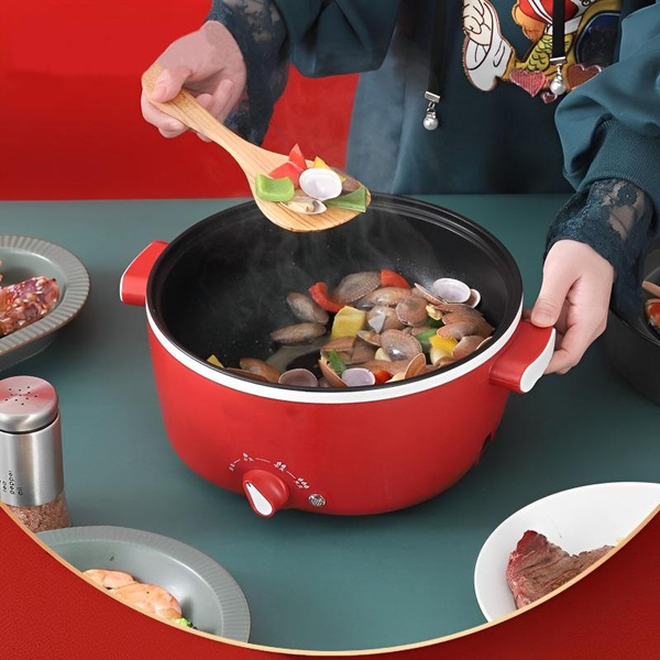 Electric Frying Pan Multifunction Electric Pot Mini Electric Skillet