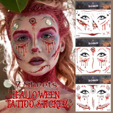 tattoo, Makeup, temporarytattoosticker, halloweensticker