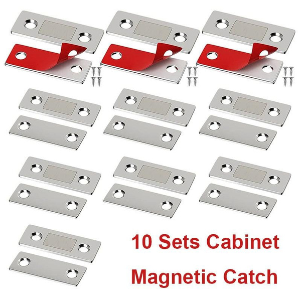10 Sets Catch,Punch Free Ultra Thin Door For