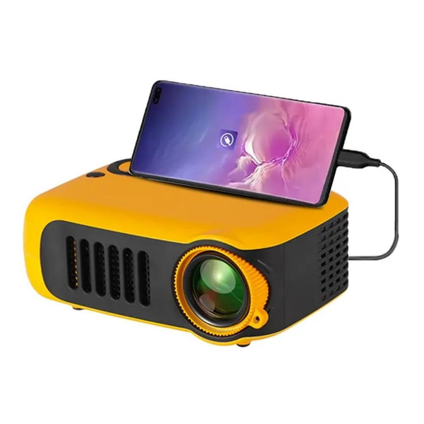 MINI Projector A2000 mini projector pocket 1000 Lumens LED Projecteur ...