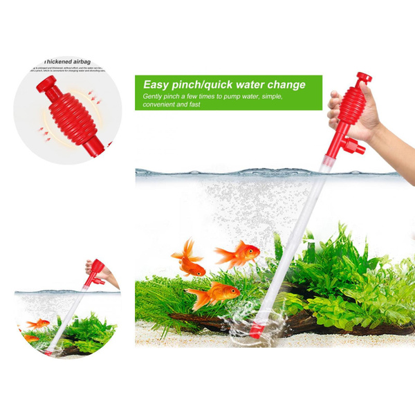 Aquarium Gravel Cleaner Efficient Fish Removal Tool Aquarium Water