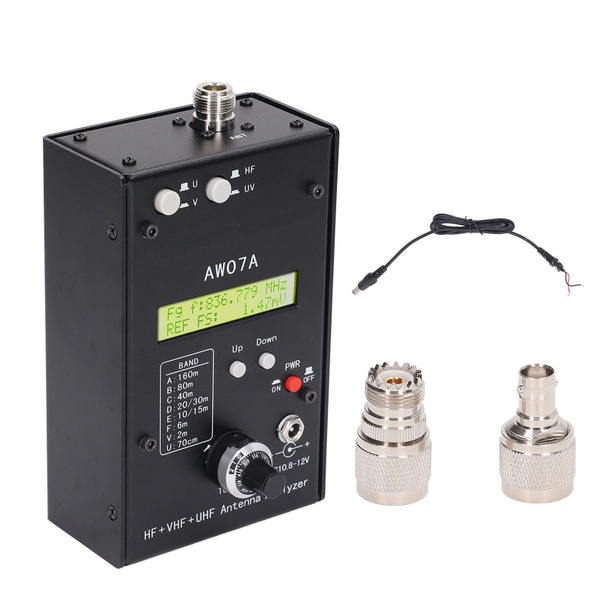 Swr Antenna Analyzer Aw07a Hf Vhf Uhf 490mhz Swr Impedance Analyzer