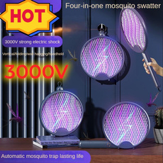 mosquitoeléctricoswat, electricshockflyswatter, foldingmosquitoswatter, lámpararepelentedemosquito