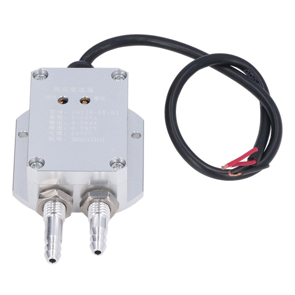 Wind Differential Pressure Sensor, DC 24v 0 to 5Kpa 4 to 20mA Wind