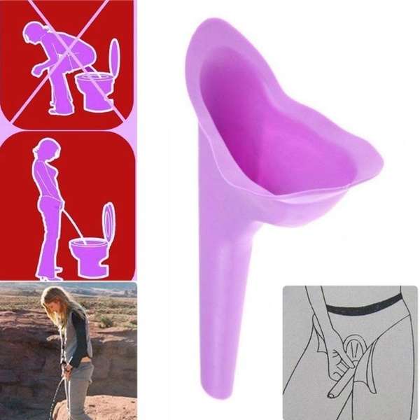 High Quality Women Girls Urinal Soft Silicone Urination Device Travel ...