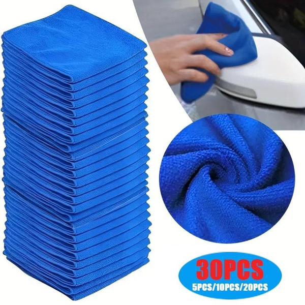 5/10/20/30pcs Premium Microfiber Cleaning Cloth for Cars and Home Soft