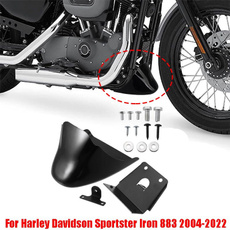 matte, black, Harley Davidson, Iron