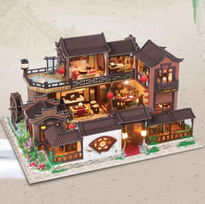 Toy, Chinese, miniaturesdollhouse, architecturemodel